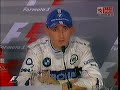 2006 Monza Post Race Conference/Michal announced retirement