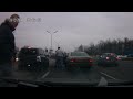 Авария на видеорегистратор 31.12.11. НГ. Кто виноват ?