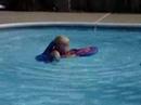 Mason in the pool 1