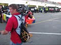 Jeff Gordon In Garages 2008 Daytona 500