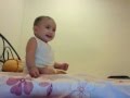 baby laughing