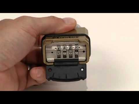M175 Set-Your-Own Combination Lock: Operating Instructions