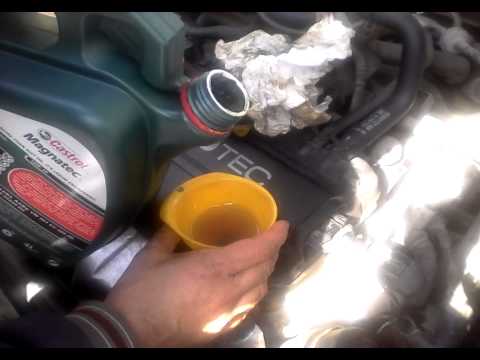 how to change oil on corsa c