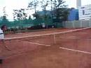Best tennis player (Big George on tennis court 2)