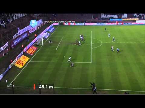 Los goles de Lanús – River con la lupa de la tecnología