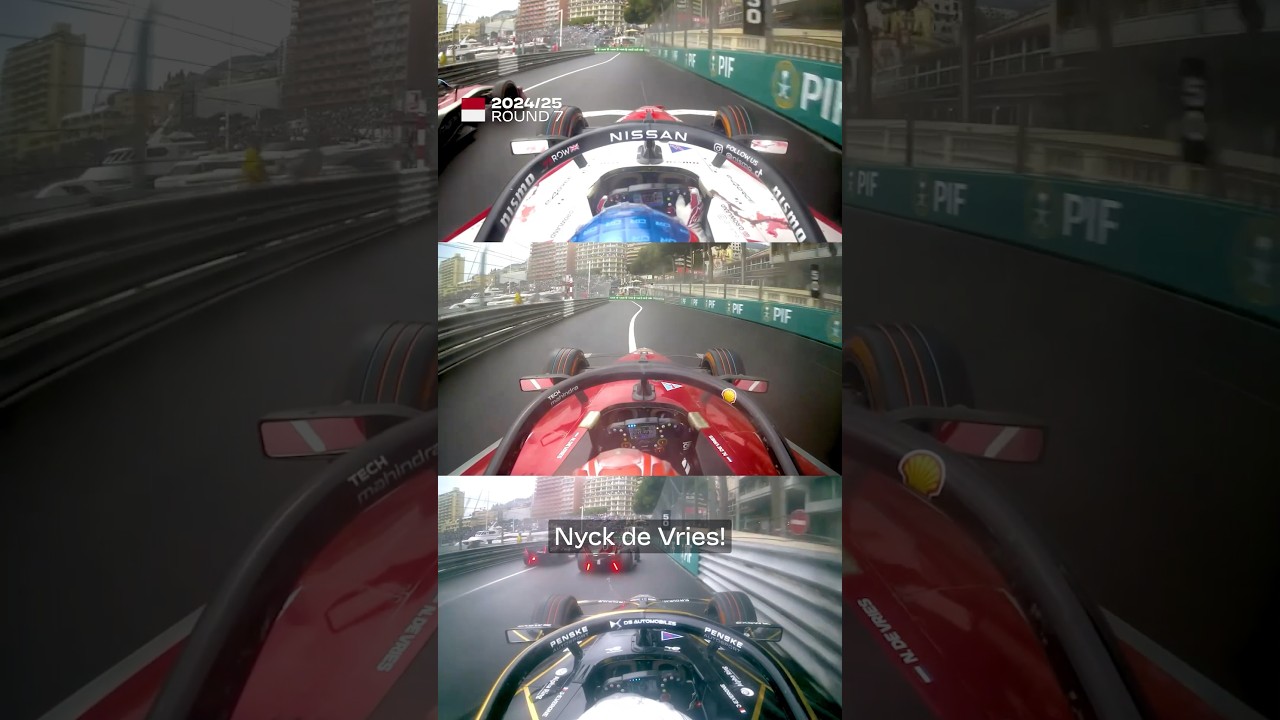 Passing THREE cars in ONE corner in Monaco 😳