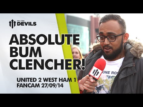 'An Absolute Bum Clencher!' | Manchester United 2 West Ham 1 | FANCAM 'An Absolute Bum Clencher!' | Manchester United 2 West Ham 1 | FANCAM