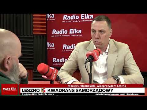 Leszno Kwadrans Samorządowy - Maciej Grabianowski,... :: Naszym gościem jest wiceprezydent Leszna Maciej Grabianowski, odpowiedzialny za edukację w mieście. Porozmawiamy o przyszłości miejskiego żłobka - co zmieni się od 1 lipca i gdzie na czas remontu trafią najmłodsi. Sprawdzimy też, jak wygląda rekrutacja do przedszkoli i szkół podstawowych oraz jakie wyzwania stawia przed miastem spadająca liczba uczniów.