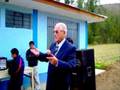 Inauguración de la Posta Médica  Ricardo Benza en Apata