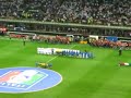 Italia-Francia San Siro ingresso in campo e inni nazionali