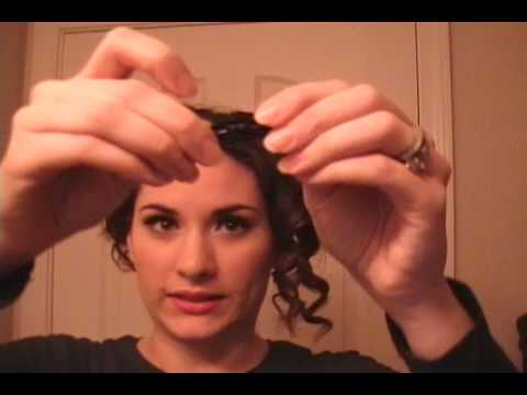 paige davis hairstyle. Pin Up Girl Hair Tutorial - Simple 1950's Hairstyle - Short Hair - Lucille 