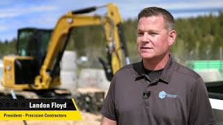 Cat 305 CR Mini Excavator Customer Story – Precision Contractors (Utah, United States)