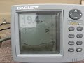 Depth Finder showing Fish