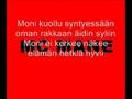 Mc Mane - Tämä hetki (sanat/lyrics)