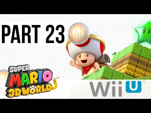 Super Mario 3D World Mushroom World - Walkthrough Part 23 - 10-1, 10-2, 10-Mystery, 9-Toad