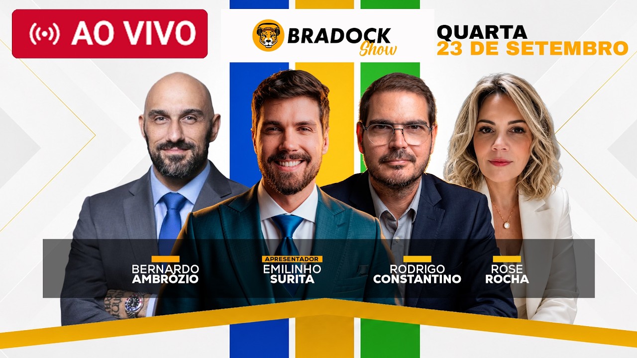 🔴 SABATINA COM HUMBERTO MARTINS - CANDIDATO A DEPUTADO FEDERAL PELO RJ | Bradock Show 23/09/2026