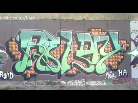 Street Art interview with D*Face (BBC Blast)