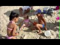 DUDINHA PELA PRIMEIRA VEZ NA PRAIA