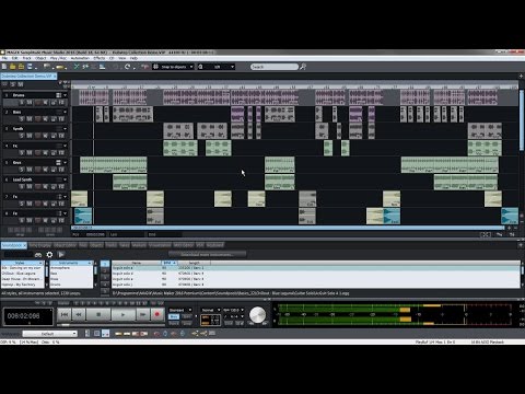 MAGIX Samplitude Music Studio 2016 – Introductory video tutorial (INT)