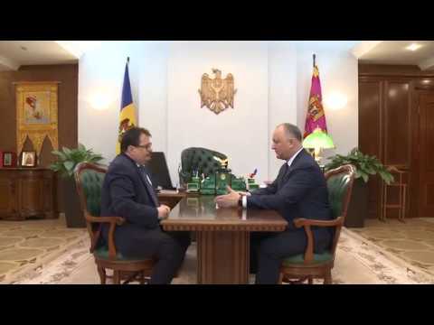 Igor Dodon a avut o întrevedere cu Peter Michalko