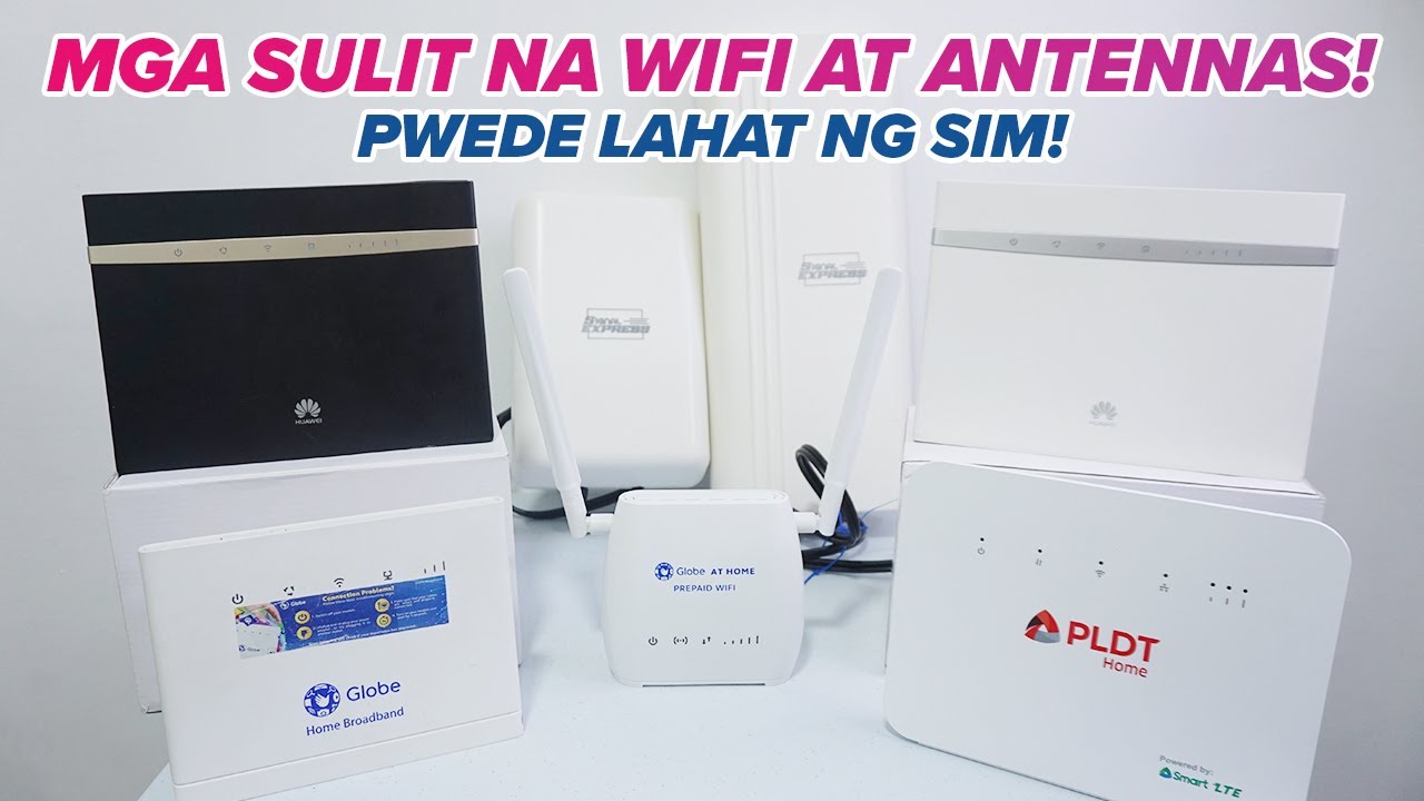 RECOMMENDED PREPAID WIFI AND ANTENNAS IN THE PHILIPPINES!