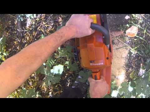 how to adjust a chainsaw carburetor