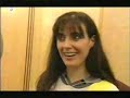 The X Factor - Sharon can't stop laughing.