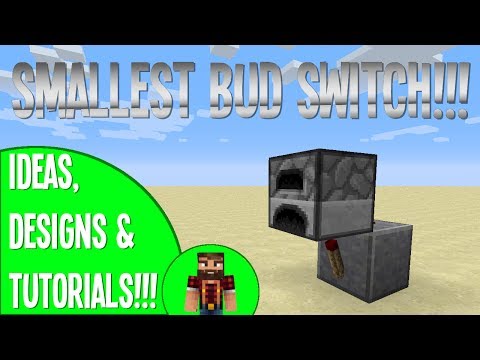 how to make a t-bud switch in minecraft