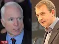 McCain Answers Question on Spain, Zapatero McCain Answers Question on Spain, Zapatero