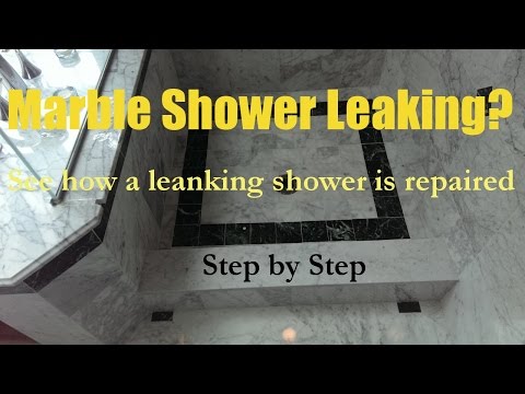 how to patch shower wall