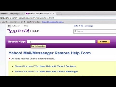 how to recover deleted emails from yahoo