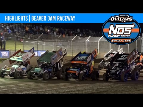 World of Outlaws NOS Energy Drink Sprint Cars Beaver Dam Raceway, June 17, 2022 | HIGHLIGHTS