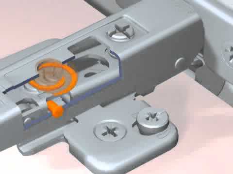 how to adjust kitchen cabinet hinges uk