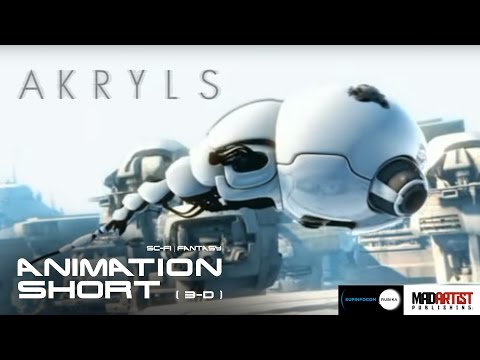 AKRYLS (HD) MESMERIZING Roller Coaster Scifi Ride Animated Film
