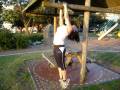 Fit bondi chick girl elevated stretch