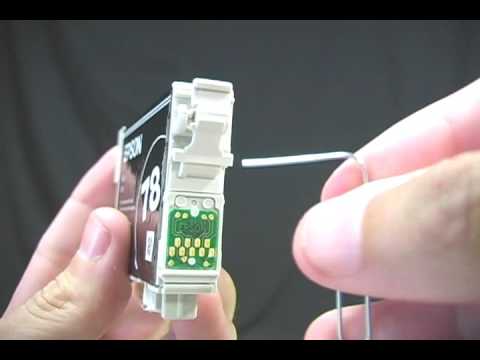 how to get more ink out of a printer cartridge