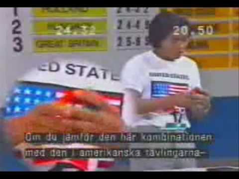 1982 Rubik's Cube Speed Solving World Championship