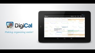 DigiCal - стильный и простой в использовании календарь для Android