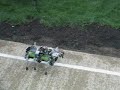 hexx the hexapod robot during the carnegie mellon university mobot competition.