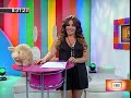 Pablo Saldarriaga y Karine Aguirre presentan montaje en parque (América Espectáculos 05-03-10)