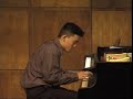 5-15-1999 senior solo piano recital by vincent lau - encore rachmaninoff's prelude in g minor, op. 23, no. 5 at mcelroy hall, kennedy performing arts center, holy names university. 3500 mountain blvd., oakland, ca 94619