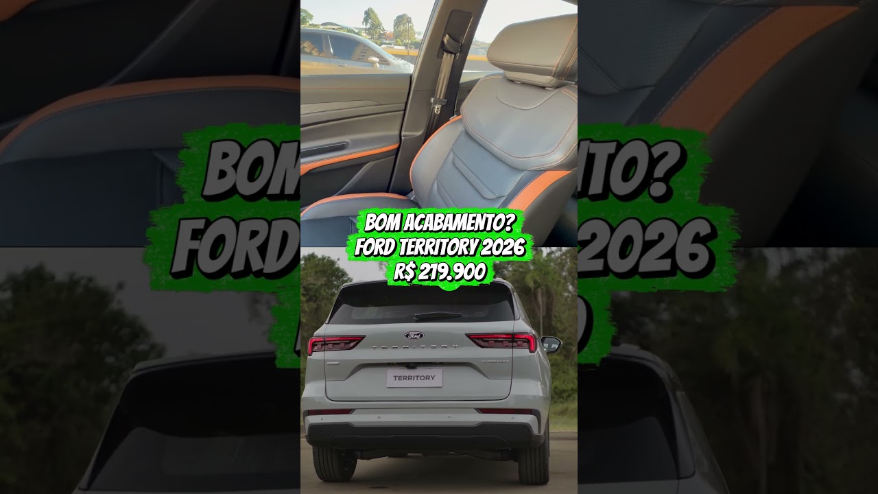 O INTERIOR PREMIUM DO FORD TERRITORY! 🤩✨