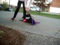 Sloane Ran over Aly.