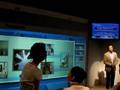 Panasonic Life Wall, it is very intelligent TV-screen in the future, exhibited in CEATEC JAPAN 2008.