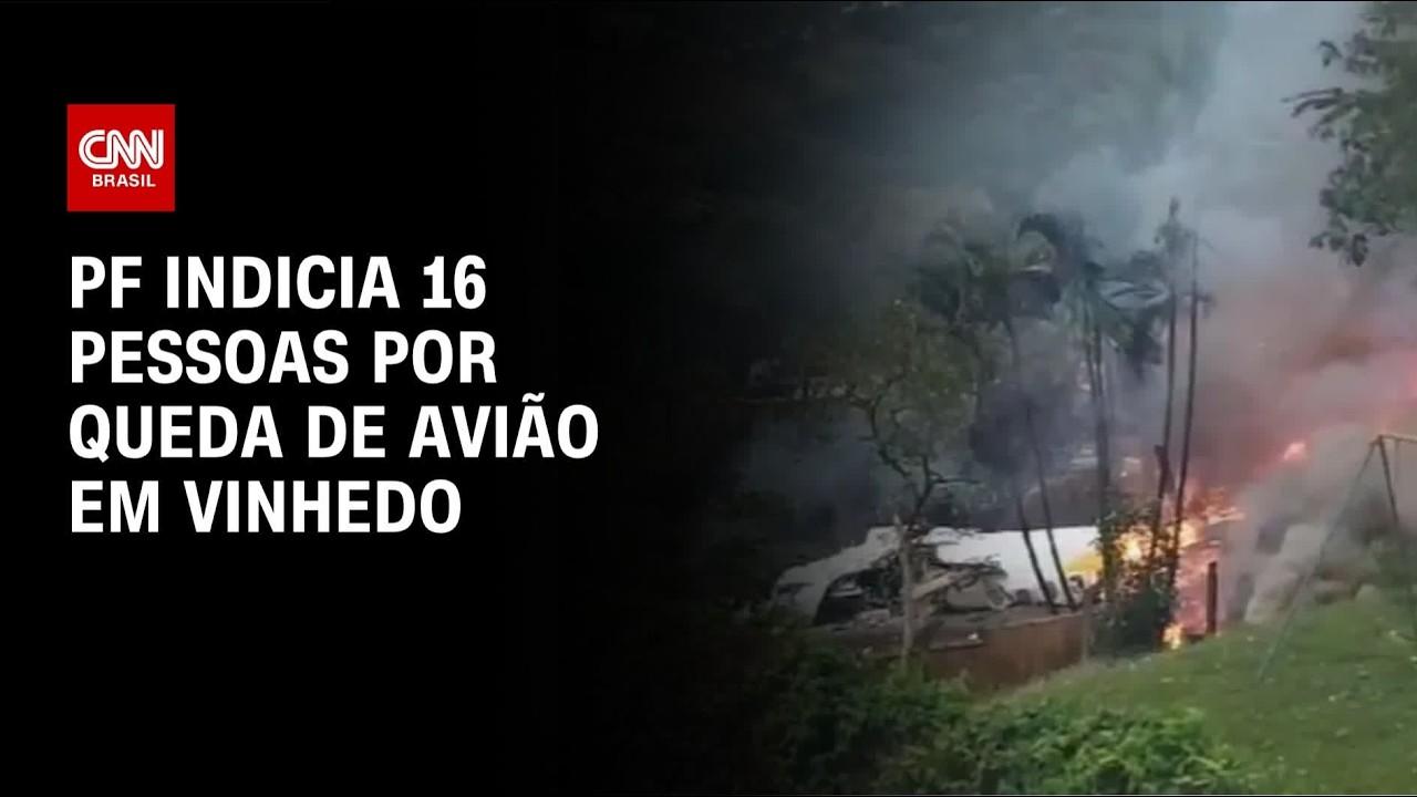 Queda de avião da Voepass: sequência de falhas foi apontada em relatório da PF | LIVE CNN
