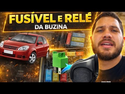 🛑 LOCALIZAÇÃO do Fusível e Relê da BUZINA Ford KA  2008 a 2013 .