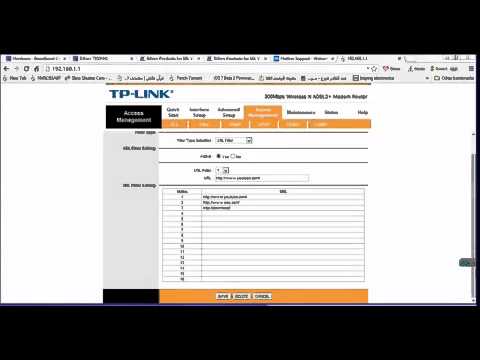how to disable facebook on tp-link