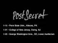 PostSecret College Event