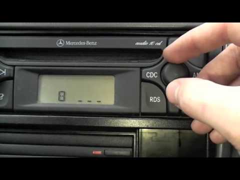 how to unlock car cd player