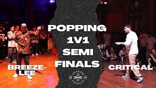 Breeze Lee vs Critical – OUT OF THE SHADOWS 2024 POPPING 1V1  SEMI FINALS